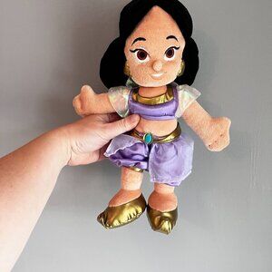Disney Parks Princess Jasmine Plush Doll 12”